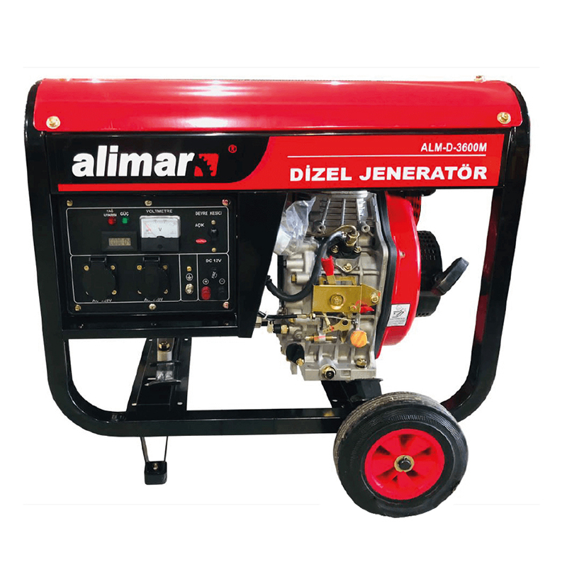 Генератор дизельний ALIMAR 1 фаза (220В), 3кВт, (ALM-D-3600-M)